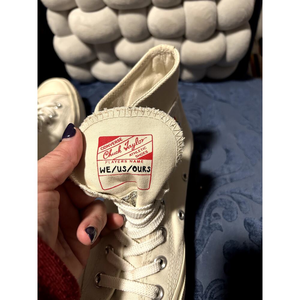 Converse All Star Pride Rainbow LGBTQ Sneaker Size 6.5/EU 37 - Picture 7 of 7